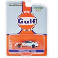 Greenlight Nissan Gt-r (r35) Gulf 2016 1:64 30477