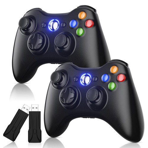 Wireless Controller For Microsoft Xbox 360 360/Slim Windows 8 10 PC Game 2.4GHz - Picture 6 of 24