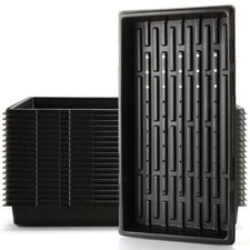 18-Pack 1020 Seedling Trays - Heavy Duty Reusable for Plant Propagation