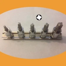 MorTorq 5-Piece Socket Bit Set ( M0 M1 M2 M3 M4 ) Mechanics Shop Tools Mopar BMW