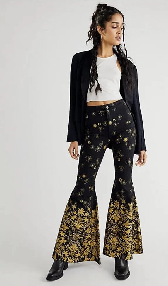 Free people bell bottoms deals