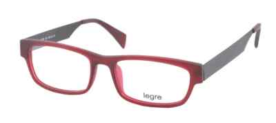Legre LE224 col. C5  Matte Red Plastic Eyeglasses Frame 50-18-145 LE 223 RX