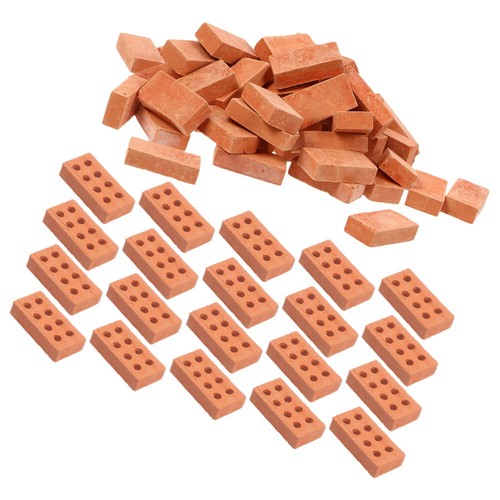 100pcs Diy Accessories Simulated Bricks Mini Landscape Brick Sand Table Supply