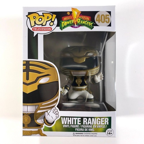 Funko Pop Television White Ranger 405 
