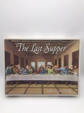 Vintage Puzzle The Last Supper Jesus Christia...