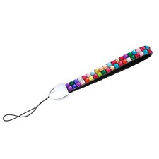 1pc Multi-Color Acrylic Rhinestone Camera/Cell Phone/Key Chain Lanyard,US Seller