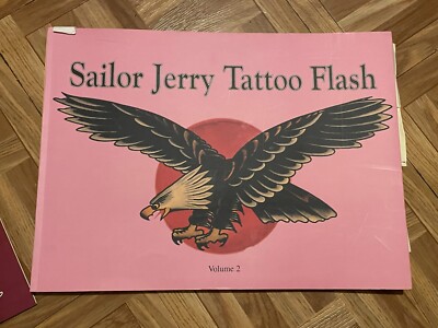 洋書 Sailor Jerry Tattoo Flash Volume 1 2 RARE: Sailor Jerry Tattoo Flash: Vol. 1-3 [ OUT OF PRINT ] | eBay
