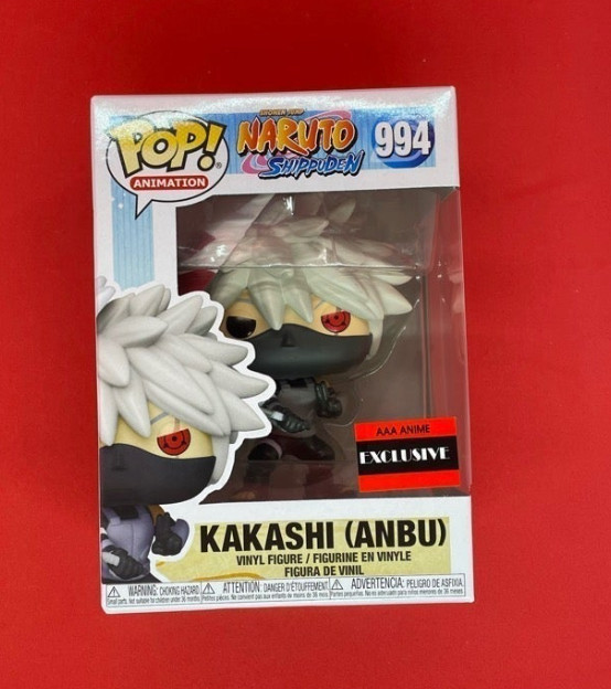 Funko Pop Naruto Kakashi Anbu #994 Aaa Anime Exclusive With Protector