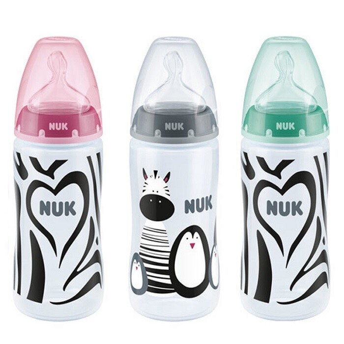 Biberon NUK First Choice+ 300 Ml - Ciuccio Silicone, Anticolico, Senza BPA, 0-6 Mesi - Foto 3