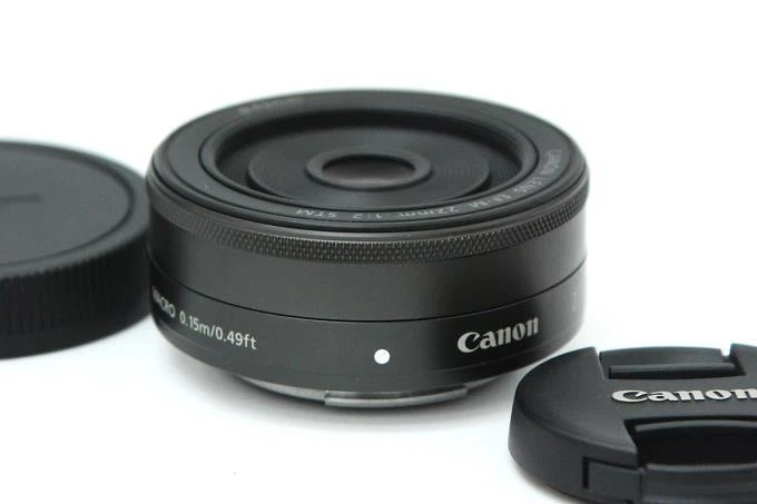 Canon EF-M22mm F2 STM Graphite H1255-2R2B | eBay