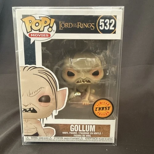 Funko Pop! The Lord of the Rings: Gollum #532 LE CHASE W PROTECTOR