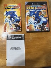 Sonic Gems Collection Nintendo GameCube Game & Case Black Label Pristine Disc