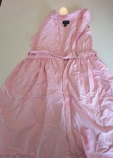 Belted Cotton Oxford Shirtdress