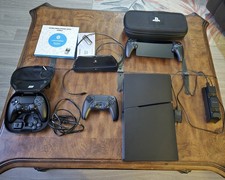 PS5 Digital Slim Midnight Black 1.5TB Elite Bundle! Must See! Free Shipping!