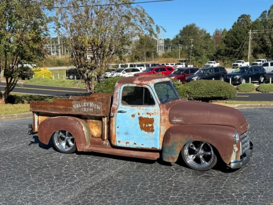 1950 GMC Pickup resto mod frame off build patina crate 350 Truck | eBay