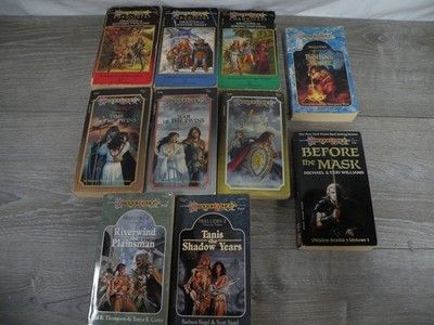 Dragonlance Chronicles Legends Preludes Saga Lot 10 Books Weis Hickman Fantasy