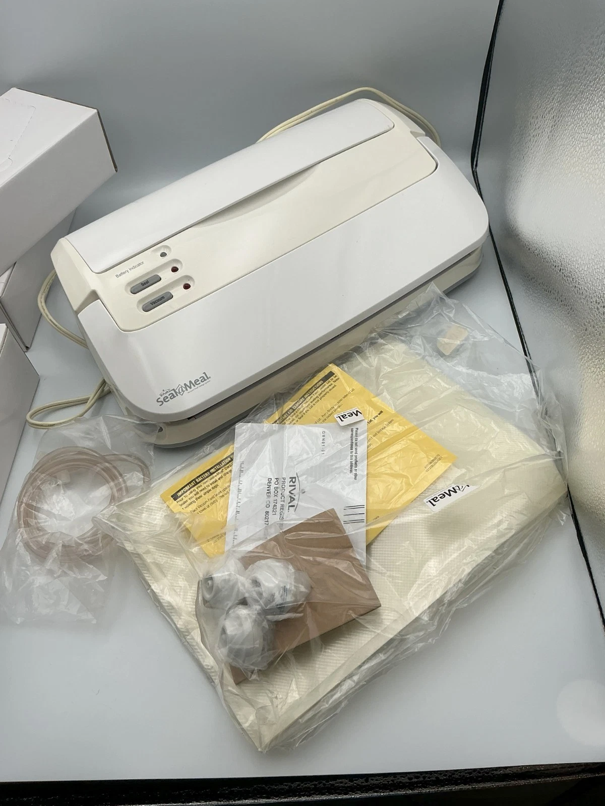 rival seal a meal vacuum sealer vs125