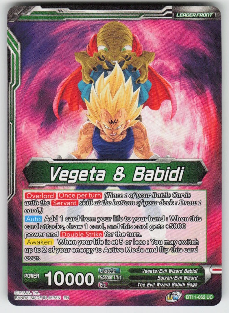 Vegeta & Babidi // Babidi & Prince of Destruction Vegeta