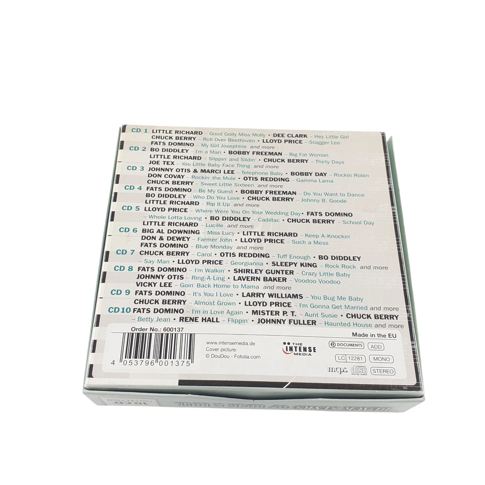 Black Stars Of Rock & Roll - Fats Domino, Little Richard-10CDs Zustand sehr gut - Bild 2 von 4