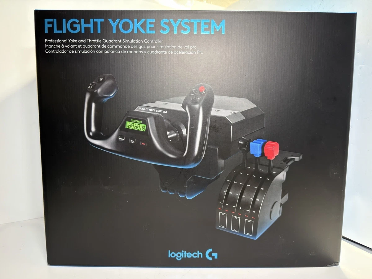Logitech Flight Yoke Video Game Controllers for sale - eBay