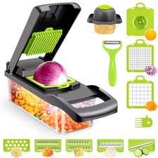 Kitchen Food Chopper Vegetable Chopper for Salad Potato Carrot Onion Essential