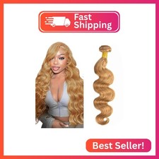27 Blonde Bundles Human Hair Body Wave Bundles Human Hair 34 Inch FuivJuix Unpr
