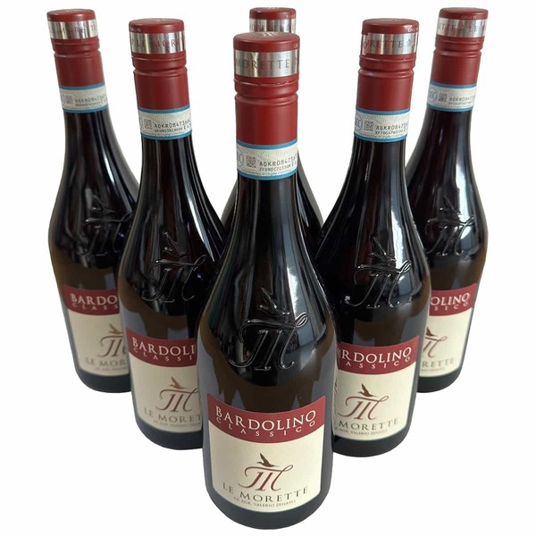Le Morette, Bardolino Classico DOC 2024, 6 × 0,75L, Eleganter Rotwein-image