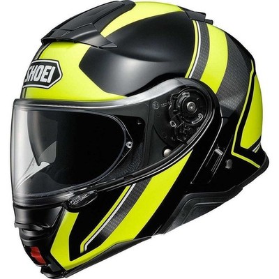 IN STORE XS 53-54 SHOEI NEOTEC II EXCURSION TC3 GELB MOTORRAD STURZHELM
