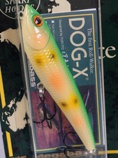 Megabass Dog-X S Limited Vintage Parrot Topwater Fishing Lure New