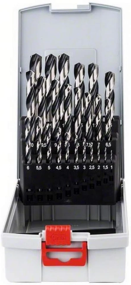Bosch Professional 25 pcs. HSS PointTeQ Twist Drill Bit Set (for Metal, ProBox - Bild 2 von 4