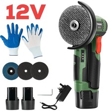 Mini Cordless Angle Grinder Rechargeable Power Tool for Cutting Grinding DIY