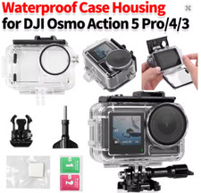 60M/196FT Waterproof Dive Housing Case Anti-Fog for DJI Action 5/4/3