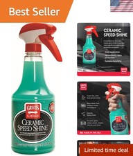 Ceramic Speed Shine Detail Spray For Car Detailing Provides A High-gloss Fin...