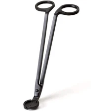 Candle Wick Trimmer ，Wick Clipper Cutter Scissor (Matte Black)