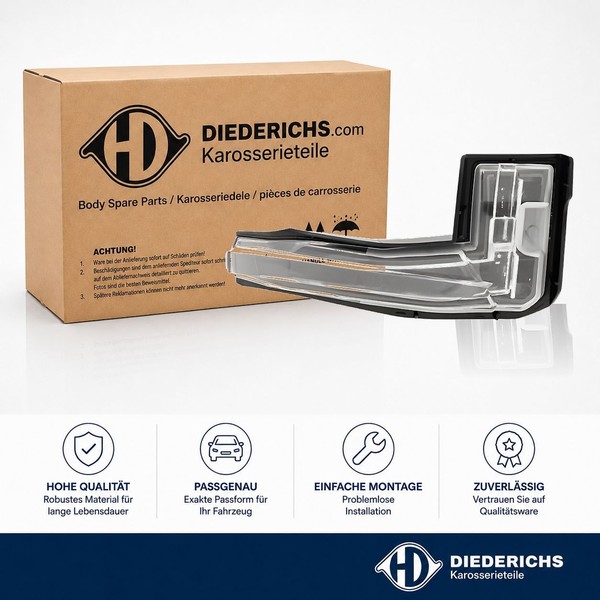 Blinkleuchte Rechts Diederichs 4237326 FÜR CitroËN DS Opel Peugeot Blinker-image