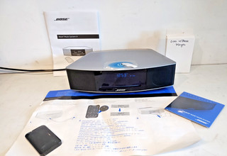 Bose Wave Music System IV Bluetooth CD Player AM FM Radio Alarm Remote Tabletop