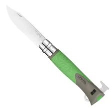 Opinel No. 12 Outdoor Folding Knife 4" Stainless Blade Tick Remover Camping EDC