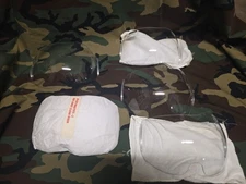 GENTEX PILOT HELMET VISOR CLEAR 600 KNOT 97427/90D7972-2  pack of 5