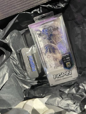 FiGPiN SDCC 2025 Exclusive Disney Kingdom Hearts' Aqua LE150 BLUE GLITTER W Logo