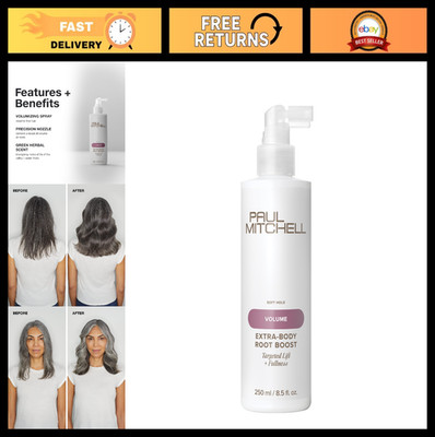 Volumizing Root Boost Spray for Fine Hair - Targeted Lift & Fullness, Extra Body