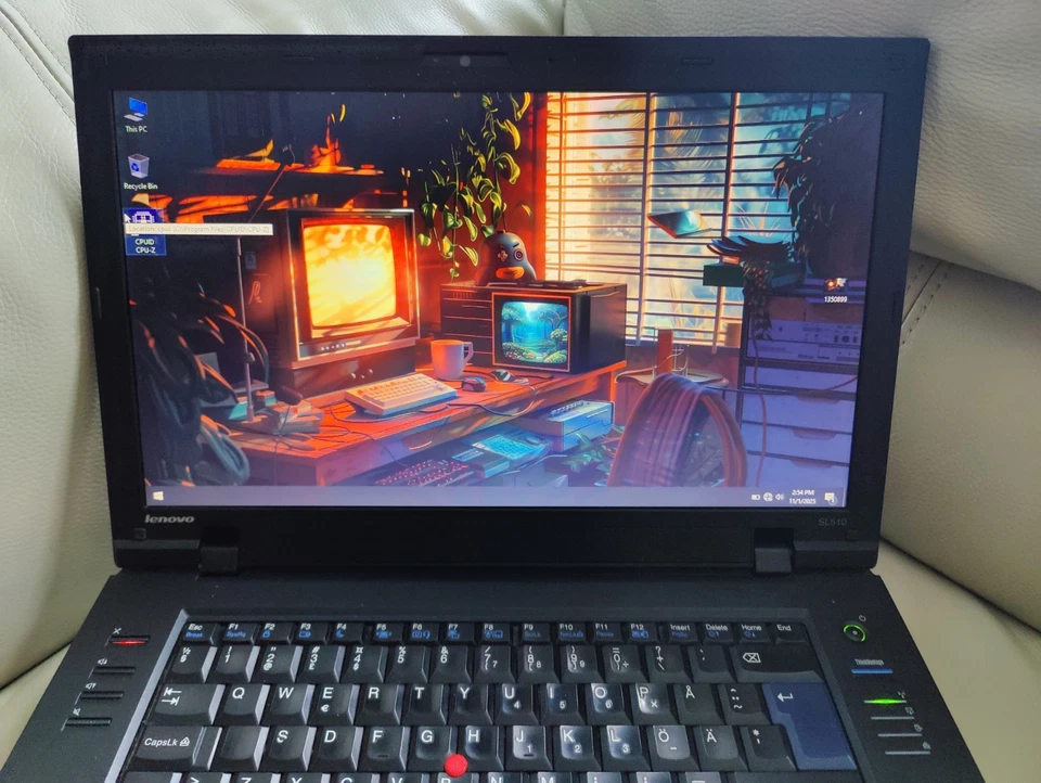 Portátil Lenovo SL510 Core 2 Duo T6670 2.20GHz 8GB RAM 128GB SSD Win 10 - Imagen 2 de 4