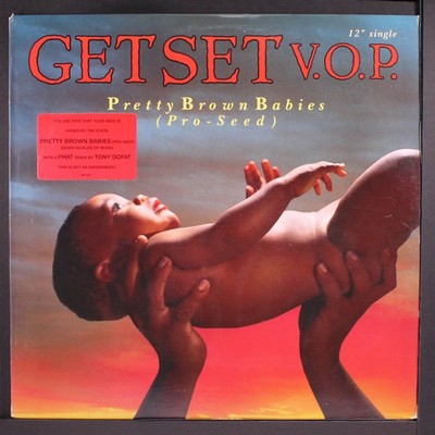 GET SET V.O.P.: pretty brown babies ( pro-see ) POLYDOR 12'' Single 33 RPM