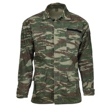 Authentique Militaire Grecque Veste De Combat Tactique Ripstop Camouflage Lézard