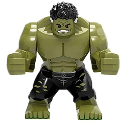 INCREDIBLE HULK LARGE 7.5cm, custom Lego Minifigure, Building Block, Gift
