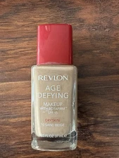 Revlon Age Defying w/ Botafirm Makeup SPF 15  10 Sand Beige 1.25 fl oz