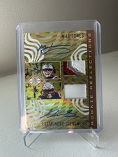 2021 Illusions Rookie Reflections - MAC JONES/RHAMONDRE STEVENSON - RPA 1/7 PATS