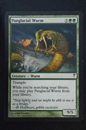 Magic The Gathering MTG PANGLACIAL WURM Coldsnap LP Lightly Played