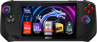Claw PC Gaming Handheld: Intel Ultra 7-155H, 7'' FHD 120Hz Display, 16GB LPDDR5,