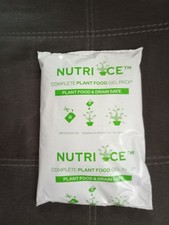 2 NUTRI ICE Complete Gel Packs/Plant Food Gel 11" x 7" x 2"... FREE SHIPPING