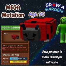 MEGA Ladybug Pet Edadpeso que se